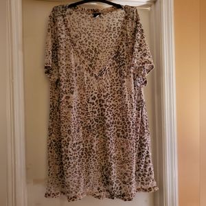 Torrid Size 2 leopard top